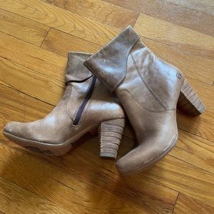 Never-worn Born Leather Booties